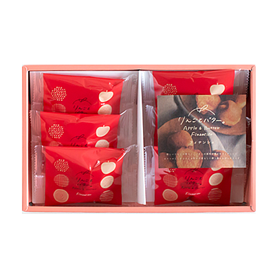 りんごとバター。フィナンシェ